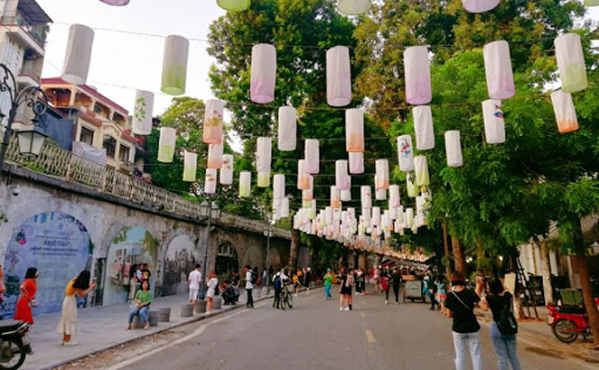 Không gian nghệ thuật Phùng Hưng, nơi diễn ra nhiều sự kiện văn hóa nghệ thuật đặc sắc, thu hút sự quan tâm của công chúng Thủ đô và du khách.